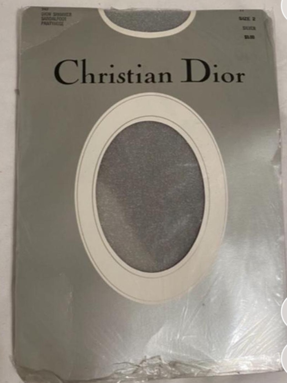Christian Dior vintage shimmer stockings